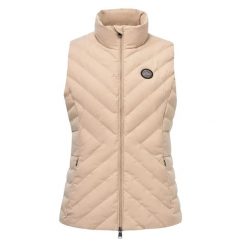 Damska kurtka bez rękawów HV Polo Montana. Brązowe kurtki HV POLO, xl, bez wzorów, z puchu, eleganckie, bez kaptura. Za 357.50 zł.
