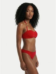 EA7 Emporio Armani Bikini 7W000290 AF20663 Czerwony. Czerwone bikini EA7 Emporio Armani, bez wzorów, z syntetyku. Za 439.99 zł.