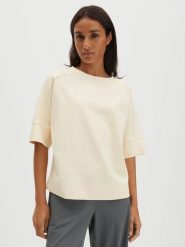 Someday Bluza w kolorze beżowym rozmiar: 40. Brązowe bluzy someday., bez wzorów, bez ramiączek, bez kaptura. Za 189.95 zł.