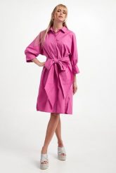 Sukienka koszulowa Tabata 'S MAX MARA. Sukienki 'S Max Mara, s, bez wzorów, bez kołnierzyka, bez ramiączek, koszulowe. W wyprzedaży za 1,182.30 zł.
