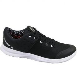 Buty do chodzenia damskie Reebok Dmx Lite Prime. Czarne buty treningowe Reebok, bez wzorów, z materiału, bez zapięcia, na fitness i siłownię. Za 189.00 zł.