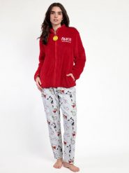 Disney Kurtka polarowa "Disney" w kolorze czerwonym rozmiar: L. Czerwone kurtki Disney, l, bez wzorów, z polaru, bez kaptura. Za 165.99 zł.