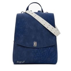 Plecak Desigual. Niebieskie plecaki Desigual, bez wzorów, bez dodatków. Za 249.99 zł.