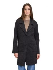 CARTOON Płaszcz przejściowy w kolorze antracytowym rozmiar: 38. Czarne płaszcze Cartoon, bez wzorów, bez kaptura. Za 166.49 zł.