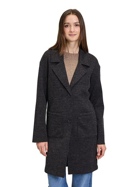 CARTOON Płaszcz przejściowy w kolorze antracytowym rozmiar: 38. Czarne płaszcze Cartoon, bez wzorów, bez kaptura. Za 157.73 zł.