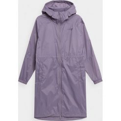 Płaszcz miejski damski. Fioletowe płaszcze 4f, xxl, bez wzorów, bez kaptura. W wyprzedaży za 199.99 zł.