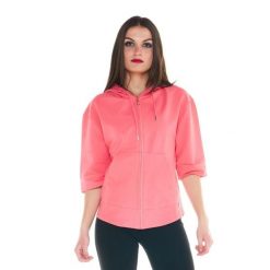 Bluza ciepła z bawełna z kaptur na co dzień. Brązowe bluzy LEONE 1947 APPAREL, bez wzorów, z bawełny, bez kaptura, na fitness i siłownię. W wyprzedaży za 134.57 zł.