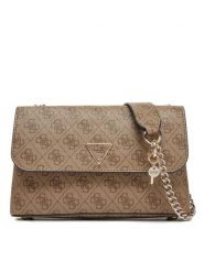Guess Torebka HWESG9 51020 Beżowy. Brązowe torebki klasyczne Guess, z aplikacjami, ze skóry, bez dodatków. Za 389.99 zł.