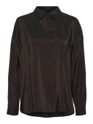 Vero Moda Koszula "Bell" w kolorze czarnym rozmiar: XS. Czarne koszule Vero Moda, xs, bez wzorów, bez kołnierzyka, bez ramiączek. Za 53.04 zł.