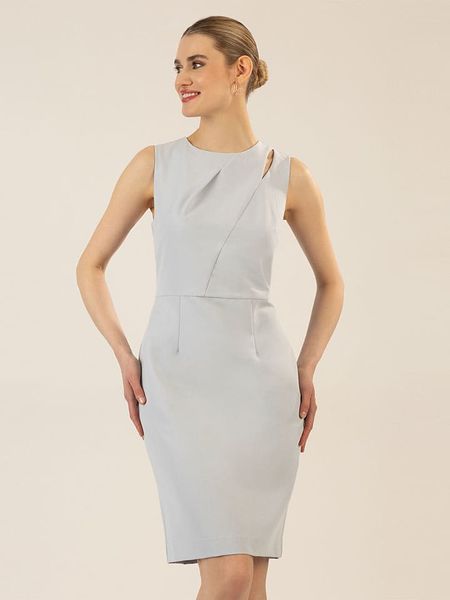 APART Sukienka w kolorze jasnoszarym rozmiar: 36. Szare sukienki Apart, bez wzorów, bez kołnierzyka, bez ramiączek, mini. Za 189.29 zł.