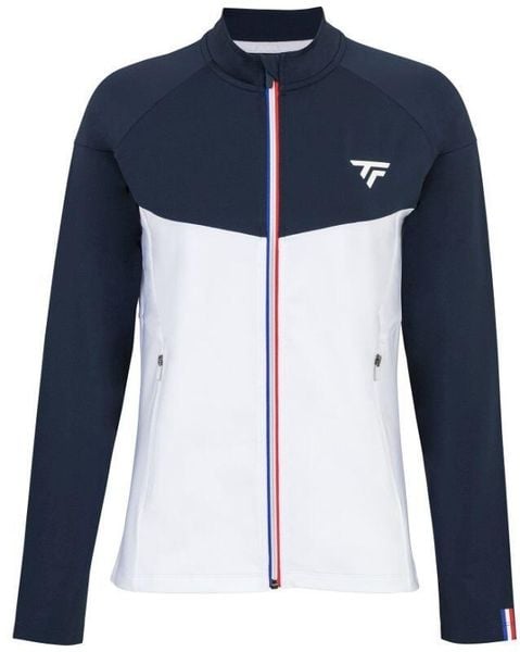 Bluza tenisowa damska Tecnifibre Tech Jacket. Niebieskie bluzy TECNIFIBRE, m, bez wzorów, z materiału, klasyczne, bez ramiączek, bez kaptura. Za 289.00 zł.