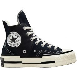 Trampki Converse Chuck 70 Plus, Dla obu płci. Czarne buty sportowe lifestyle Converse, bez wzorów, sportowe, bez zapięcia. Za 502.75 zł.