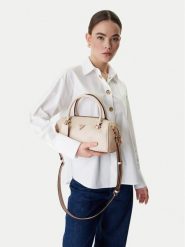 Guess Torebka Cresidia II HWPD98 88080 Kremowy. Białe torebki klasyczne Guess, z aplikacjami, bez dodatków. Za 679.99 zł.