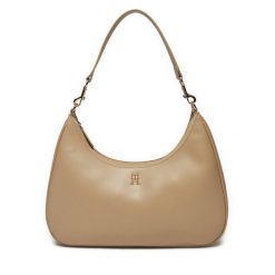 Torebka Tommy Hilfiger. Brązowe torebki klasyczne Tommy Hilfiger, bez wzorów, klasyczne, bez dodatków. Za 579.99 zł.