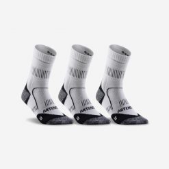 Skarpety sportowe tenis Artengo RS900 high 3 pary. Białe buty sportowe lifestyle ARTENGO, bez wzorów, z bawełny. Za 54.99 zł.