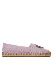 Lauren Ralph Lauren Espadryle Cameryn 802920405005 Beżowy. Brązowe espadryle Lauren Ralph Lauren, bez wzorów, z materiału, bez obcasa. Za 419.99 zł.