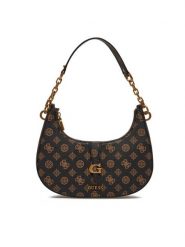 Guess Torebka Kuba HWPA93 29180 Beżowy. Brązowe torebki klasyczne Guess, z aplikacjami, ze skóry, bez dodatków. Za 589.99 zł.