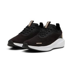 Buty damskie Puma SKYROCKET LITE ENGINEERED, rozmiar 37. Czarne buty do biegania Puma, bez wzorów, z dzianiny, bez zapięcia, do biegania. Za 178.56 zł.