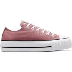 Buty sportowe Converse Chuck Taylor As Lift. Fioletowe buty treningowe Converse, bez wzorów, bez zapięcia. Za 490.00 zł.