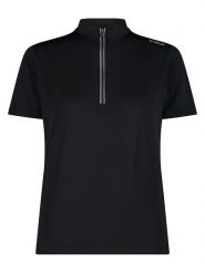 Cmp Koszulka kolarska w kolorze czarnym rozmiar: 38. Czarne t-shirty sportowe CMP, bez wzorów, z materiału, bez ramiączek, rowerowe. Za 97.51 zł.