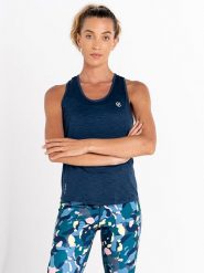 Dare 2b Top sportowy "Modernize II" w kolorze granatowym rozmiar: 38. Niebieskie topy sportowe Dare 2b, bez wzorów, z materiału, outdoorowe. Za 66.00 zł.