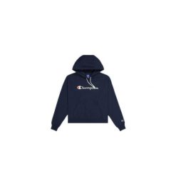 Bluza sportowa damska Champion Hooded. Niebieskie bluzy z kapturem Champion, xs, bez wzorów, z kapturem. Za 281.00 zł.