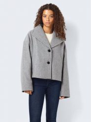 Noisy May Płaszcz przejściowy Halston 27028853 Szary Loose Fit. Szare płaszcze Noisy May, l, bez wzorów, z syntetyku, bez kaptura. Za 149.99 zł.