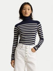 Polo Ralph Lauren Golf 211947943001 Granatowy Slim Fit. Niebieskie swetry Polo Ralph Lauren, s, bez wzorów, z bawełny, bez ramiączek. Za 419.99 zł.