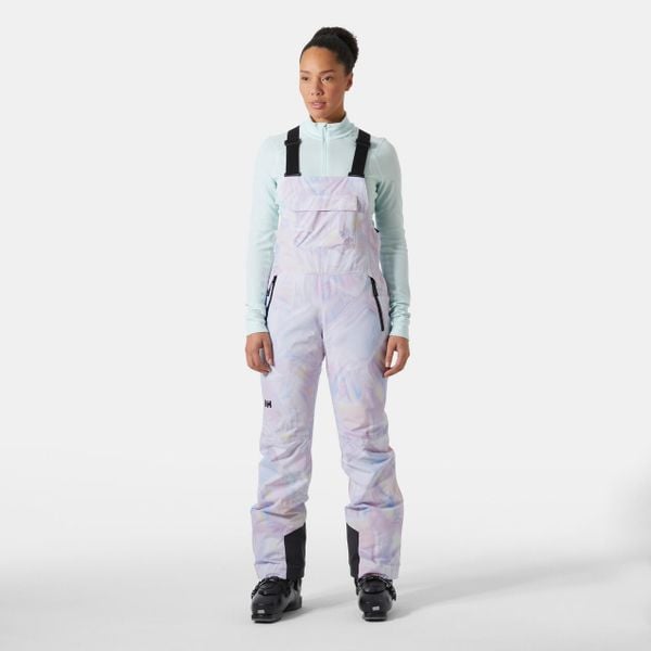 Damski kombinezon narciarski Helly Hansen Legendary Bib. Fioletowe kombinezony Helly Hansen, na zimę, bez wzorów, sportowe, bez kołnierzyka, bez ramiączek. W wyprzedaży za 923.00 zł.