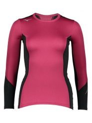 Mizuno Koszulka funkcyjna "Virtual Body H2 Crew" w kolorze różowo-czarnym rozmiar: M. Czarne t-shirty sportowe Mizuno, m, bez wzorów, bez ramiączek, outdoorowe. Za 171.28 zł.