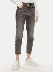 Tommy Jeans Jeansy DW0DW18174 Szary Mom Fit. Szare jeansy Tommy Jeans, bez wzorów, z bawełny. Za 339.99 zł.