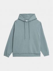Outhorn Bluza OTHAW23TSWSF0726 Turkusowy Regular Fit. Niebieskie bluzy bez kaptura Outhorn, xl, bez wzorów, z bawełny, bez kaptura. Za 89.99 zł.
