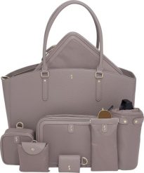 Torba Stackers taupe z kompletem akcesoriów 8 el. Torby podróżne Stackers, bez wzorów. Za 1,419.00 zł.