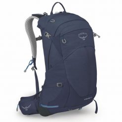 Plecak turystyczny Osprey Stratos. Niebieskie plecaki Osprey, bez wzorów, bez dodatków. Za 678.25 zł.