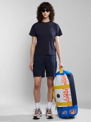 Napapijri Bermudy "Narin" w kolorze granatowym rozmiar: W27. Niebieskie szorty Napapijri, bez wzorów, z bawełny. Za 105.14 zł.