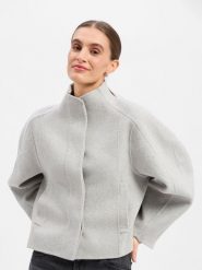Opus sweter wełniany Kobiety szary, 38. Szare swetry Opus, bez wzorów, z wełny, biznesowe, bez ramiączek. Za 699.95 zł.