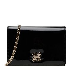 Torebka Nine West. Czarne listonoszki Nine West, bez wzorów, bez dodatków. Za 169.99 zł.