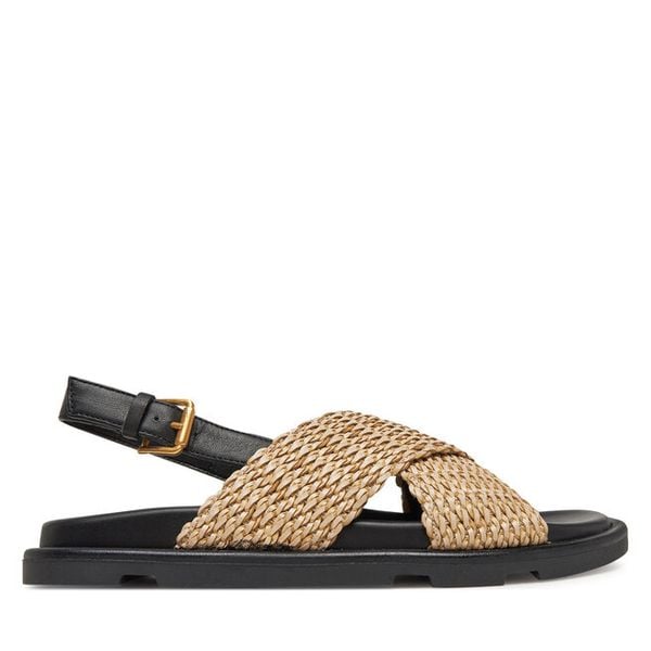 Sandały Marc O'Polo. Brązowe sandały Marc O'Polo, bez wzorów, bez obcasa, na płaskiej podeszwie, bez zapięcia. Za 709.99 zł.