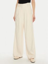 IVY OAK Spodnie materiałowe Prescilla Ann IO115176 Écru Wide Leg. Spodnie materiałowe IVY & OAK, bez wzorów, z materiału. Za 499.99 zł.