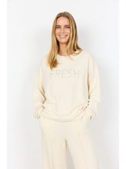 Soyaconcept Bluza "Banu" w kolorze kremowym rozmiar: L. Brązowe bluzy Soyaconcept, l, bez wzorów, bez ramiączek, bez kaptura. Za 110.04 zł.