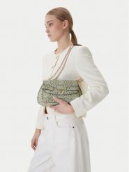 Guess Torebka Serenova HWKG80 91210 Zielony. Zielone kopertówki Guess, z aplikacjami, ze skóry, wizytowe, bez dodatków. Za 639.99 zł.