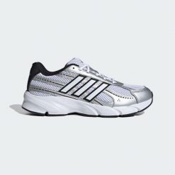 Buty TECHNOCHAOS 2000. Białe buty do biegania adidas, bez wzorów, z gumy, bez zapięcia, do biegania. Za 369.00 zł.
