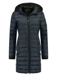Canadian Peak Płaszcz zimowy "Anguila" w kolorze granatowym rozmiar: L. Niebieskie płaszcze Canadian Peak, na zimę, l, bez wzorów, z puchu, bez kaptura. Za 149.66 zł.