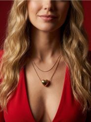 Naszyjniki 2 pack - złoty. Żółte naszyjniki Sinsay, złote. Za 12.99 zł.