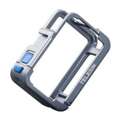 Obudowa metalowa TELESIN DJI Osmo Action 3-5 (niebieska). Niebieskie zegarki sportowe Telesin. Za 79.00 zł.