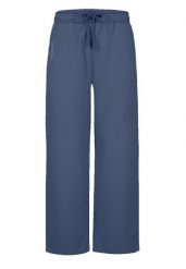 Szerokie spodnie dresowe N-EVA. Niebieskie spodnie sportowe Volcano, bez wzorów, z dresówki, długie. Za 139.99 zł.