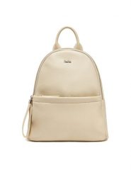 DeeZee Plecak MDP-S-002-04 Beżowy. Brązowe plecaki DeeZee, bez wzorów, ze skóry, bez dodatków. Za 119.99 zł.