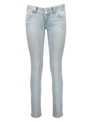 LTB Dżinsy - Skinny fit - w kolorze błękitnym rozmiar: W27/L34. Niebieskie jeansy LTB, l, z aplikacjami, ze skóry, klasyczne. Za 159.95 zł.