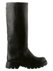 Högl Skórzane kozaki "Cassidy" w kolorze czarnym rozmiar: 38. Czarne kozaki Högl, na zimę, bez wzorów, bez obcasa, bez zapięcia. Za 590.20 zł.