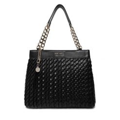 Torebka Nine West. Czarne torebki klasyczne Nine West, bez wzorów, klasyczne, bez dodatków. Za 299.99 zł.